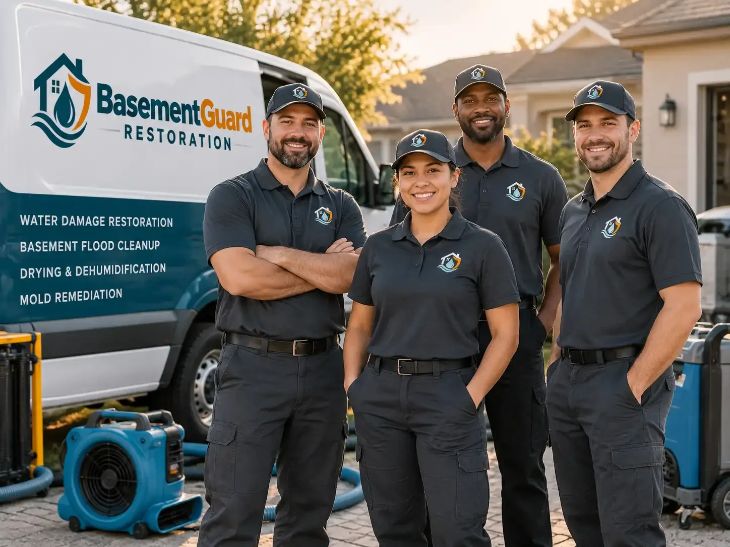 Basement Water Damage Restoration company in Ashville, OH